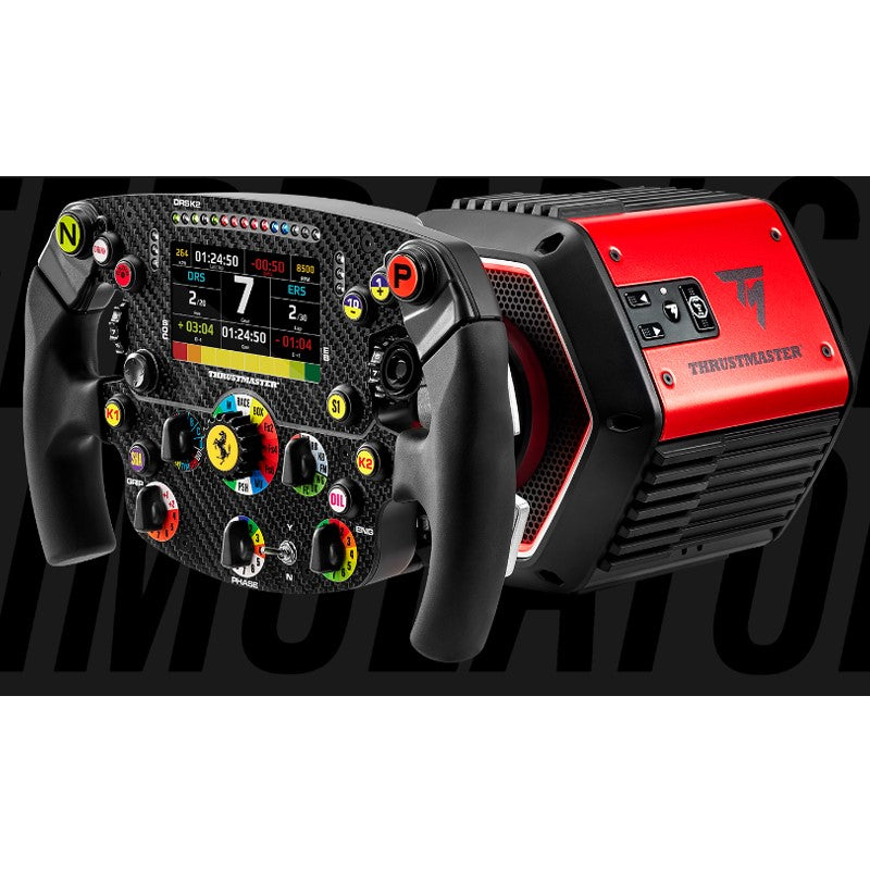 Thrustmaster T818 Ferrari SF1000 Simulator, Direct Drive, Sim Racing Force Feedback Racing Wheel for PC, Officially Licensed by Ferrari - PC Thrustmaster T818 Ferrari SF1000 Simulator, Direct Drive, Sim Racing Force Feedback Racing Wheel for PC, Officially Licensed by Ferrari - PC